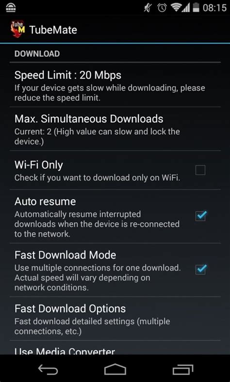 Download TubeMate APK 3.4.9.1344 for Android .